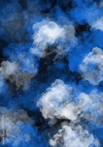 Fototapeta clouds in the sky