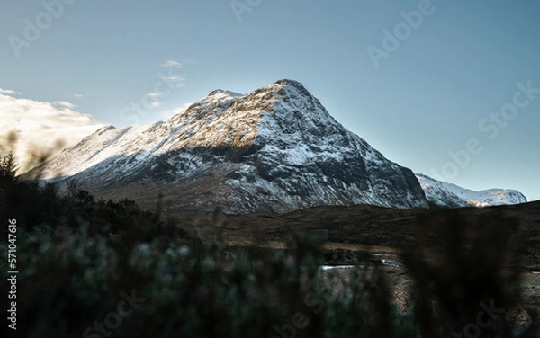 Obraz snow covered mountains