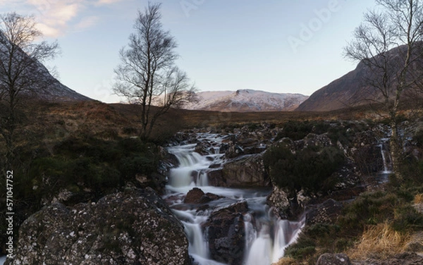 Obraz waterfall in autumn
