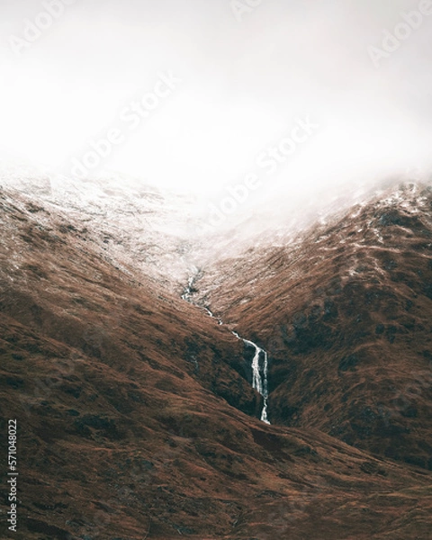 Obraz landscape with fog