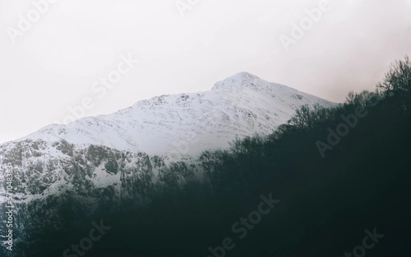 Obraz snow covered mountains