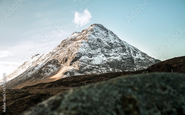 Obraz mountain peak in winter