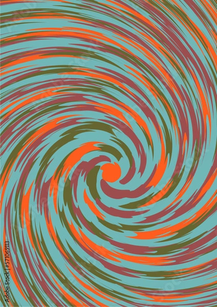 Obraz The background image uses brushstroke-like lines to create an image. continuous paste used in graphics