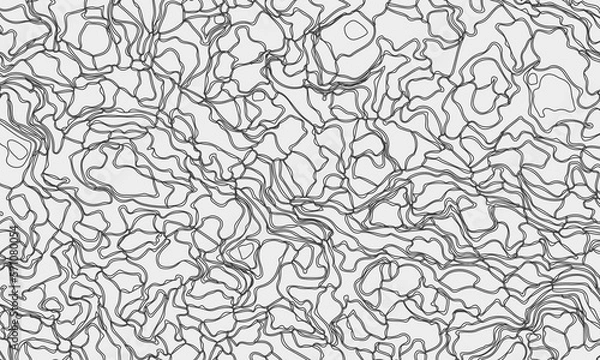 Fototapeta seamless background with leaves. background line texture design