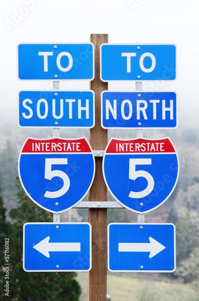 Fototapeta Interstate