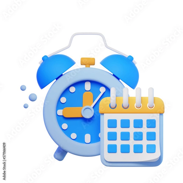 Obraz alarm clock  remainder 3D Icon