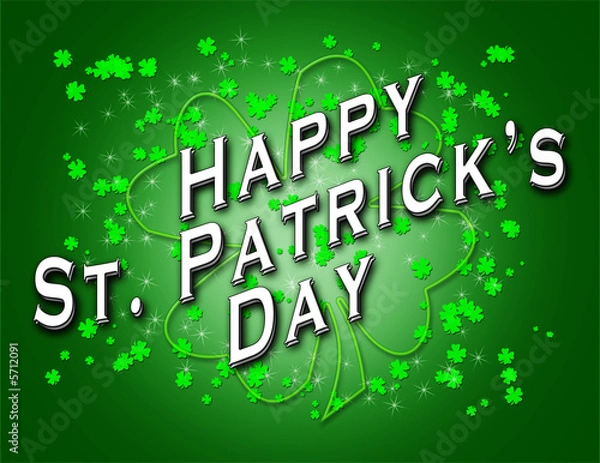 Fototapeta Happy Saint Patrick's Day