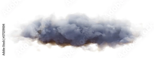 Obraz 雲の透過イラスト　3dレンダリング