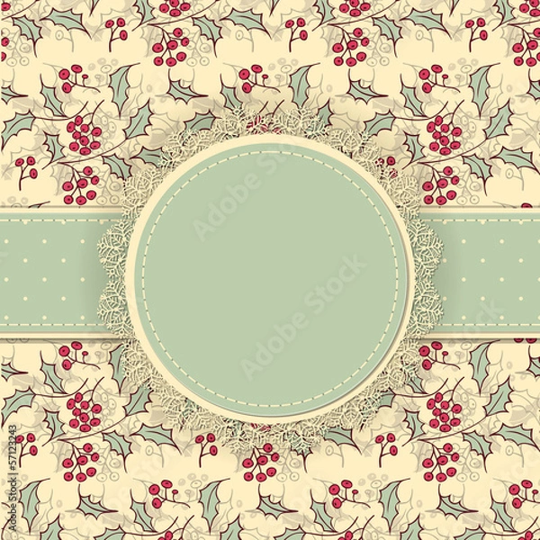 Obraz Christmas card