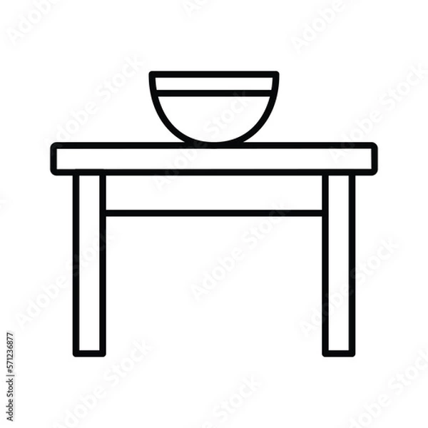 Fototapeta kitchen appliancestable and Dining table