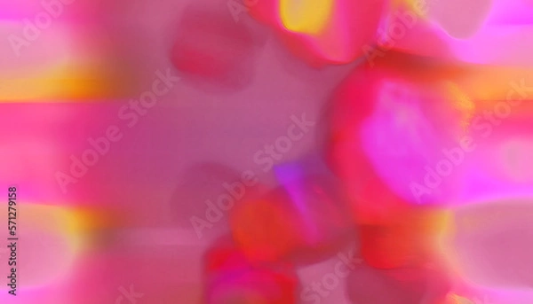 Fototapeta Blurred bokeh light isolated on transparent background. Abstract sparkles defocused blinking stars and sparks. Texture overlays for your design.