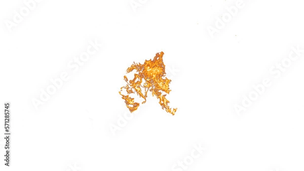 Obraz Isolated flame 3