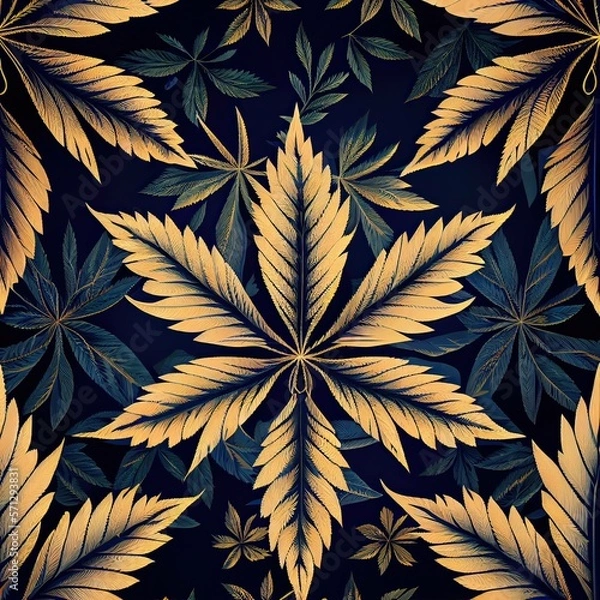 Obraz Vibrant and colorful patterns, geometric shapes, 2D, 3D