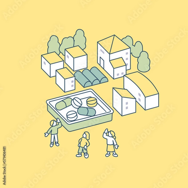 Fototapeta 薬と医療。暮らしと健康のことを考える