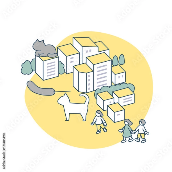 Obraz ペットと心穏やかな生活