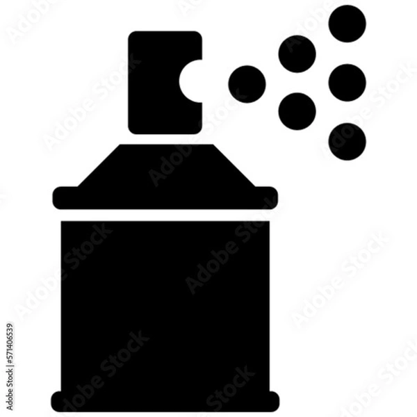 Fototapeta spary vector, icon, symbol, logo, clipart, isolated. vector illustration. vector illustration isolated on white background.