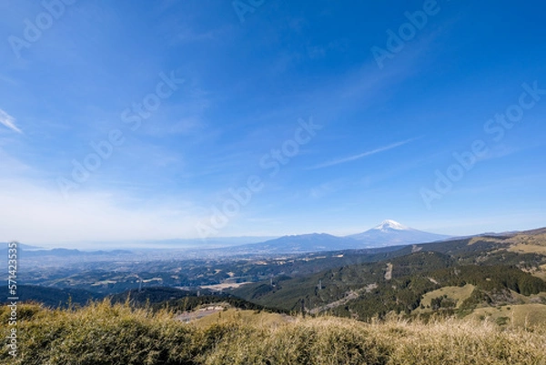 Obraz 静岡県十国峠からの富士山