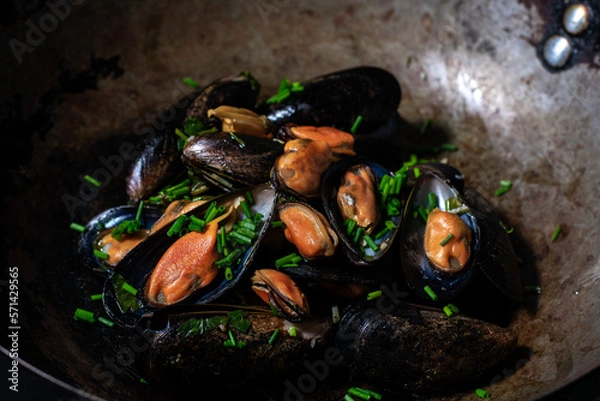 Fototapeta mussels