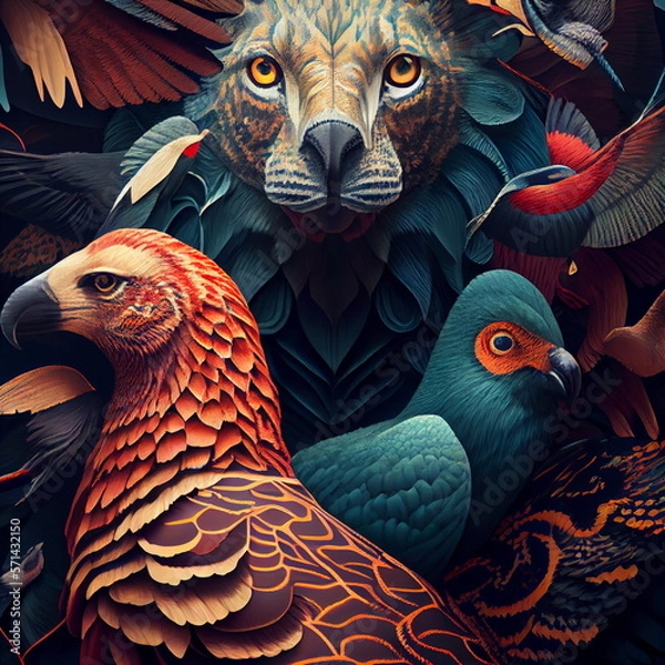 Fototapeta Animal Pattern