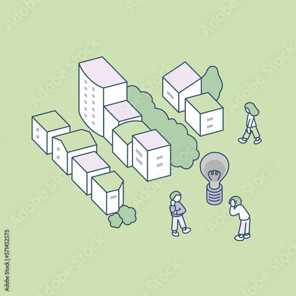 Obraz 暗い街角。
暮らしの中で抱える問題