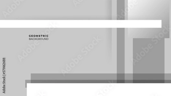 Obraz Vector grey abstract background for design. Minimal vector stripes design. Simple texture graphic element. Vector abstract pattern background template.