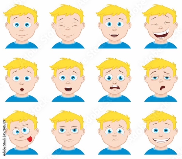 Obraz Boy Expression