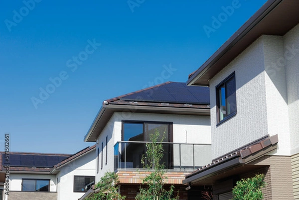 Fototapeta 新興住宅地　イメージ