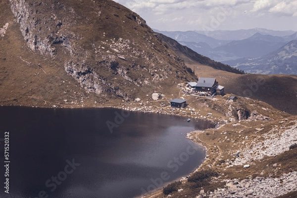 Obraz lake in the mountains