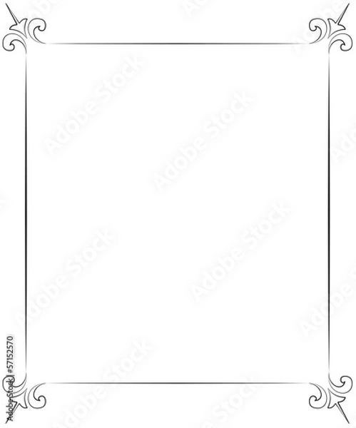 Fototapeta Decorative Frame