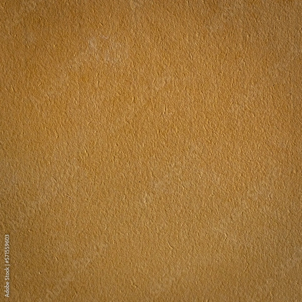 Fototapeta Handmade Paper in Peach Color, Textured Background, Natural, Watercolor, for Any Handicraft Purpose, Square