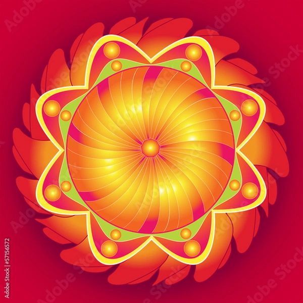 Obraz Mandala Floral Perfection