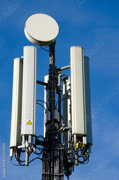 Fototapeta Sendemast für Mobilfunk 1