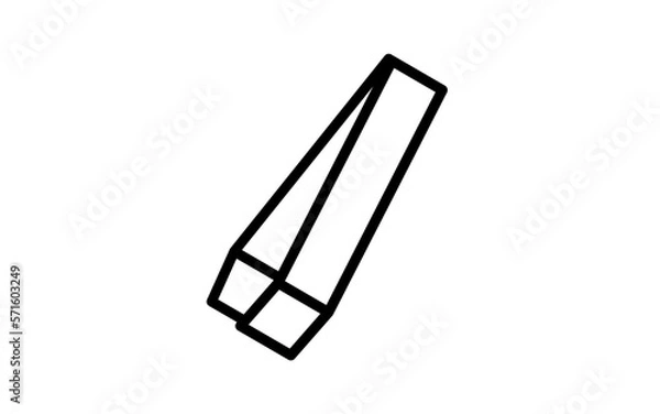 Fototapeta 毛抜き、脱毛・自己処理のイメージイラスト