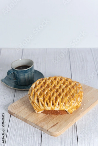 Obraz apple pie with coffee