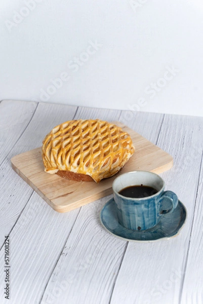 Obraz apple pie with coffee