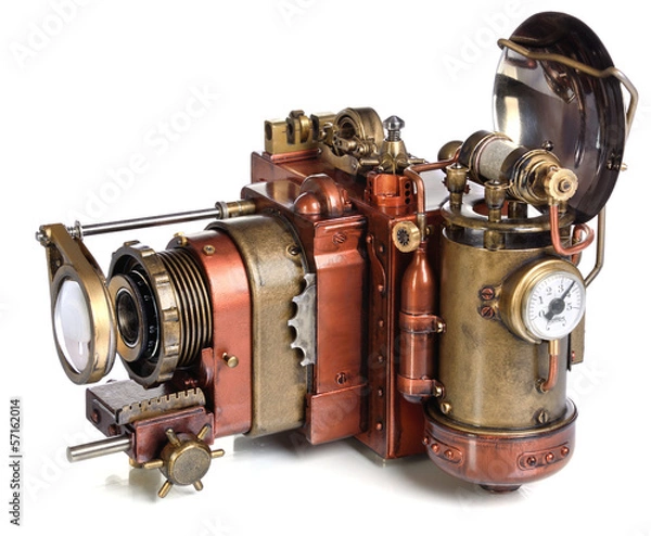 Obraz camera steampunk