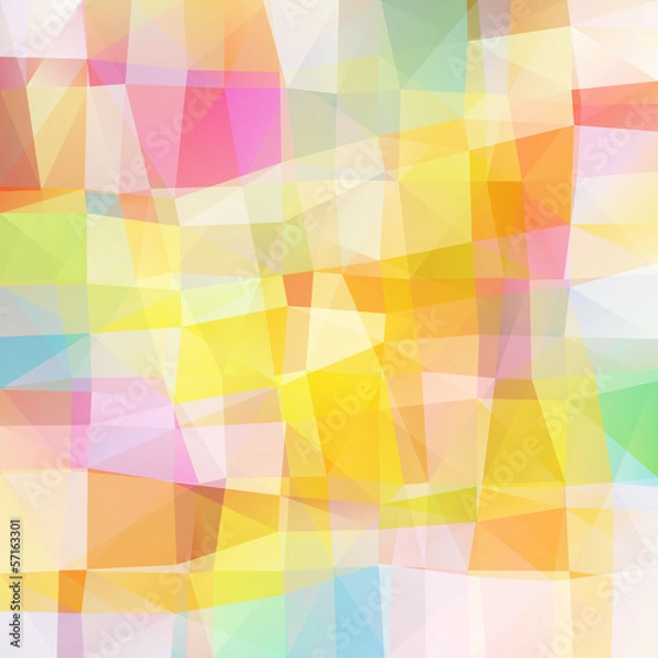 Fototapeta multicolored mosaic pixel vector