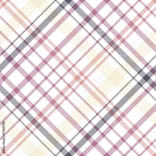 Fototapeta Plaid patterns is a patterned cloth consisting of criss crossed, horizontal and vertical bands in multiple colours.Seamless tartan for  scarf,pyjamas,blanket,duvet,kilt large shawl.