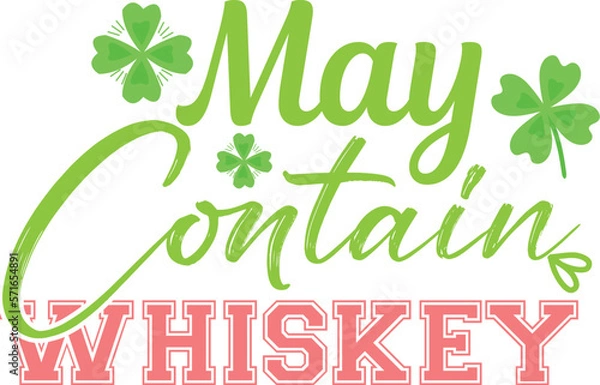 Obraz May Contain Whiskey