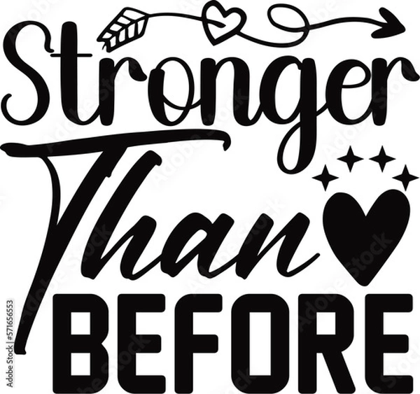 Obraz Stronger Than Before