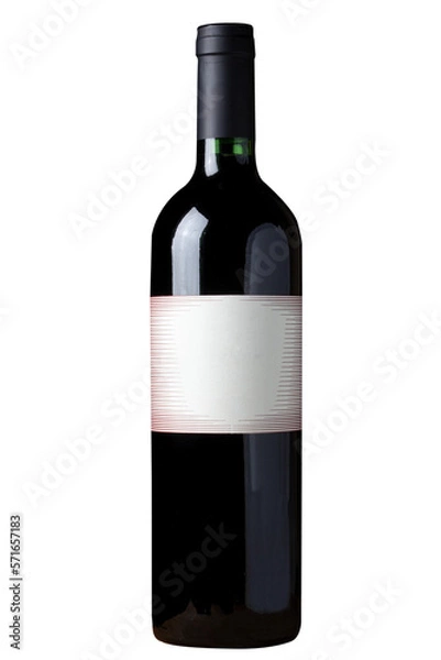 Obraz red wine bottle
