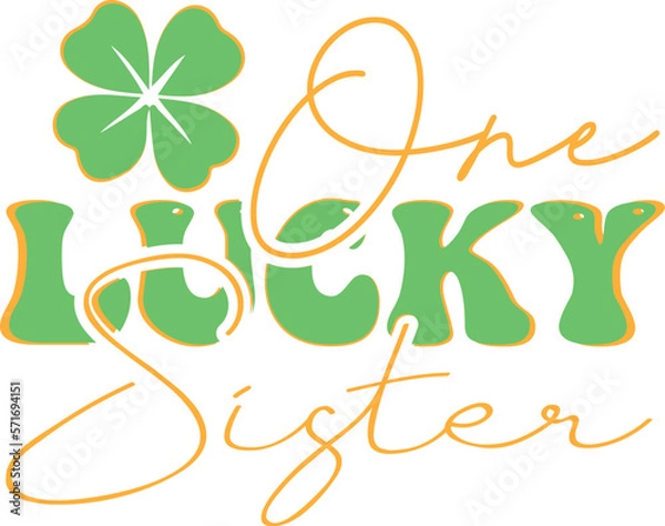 Obraz one lucky sister