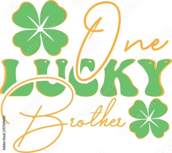 Obraz one lucky brother