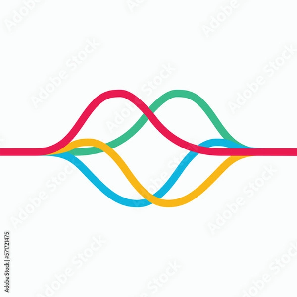 Obraz Untangled graphic