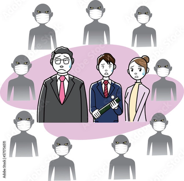 Obraz 卒業式のマスクについて同調圧力を感じる中高生と父兄