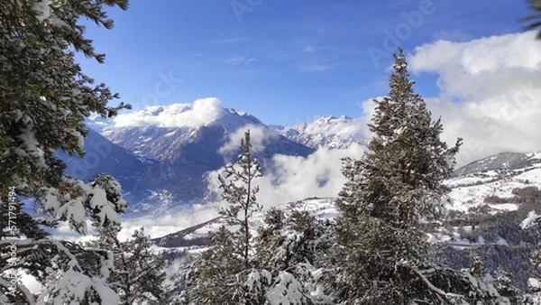 Obraz Vallée d'Aoste en hiver