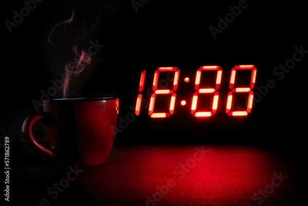 Obraz time to drink coffee