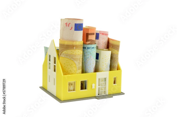 Fototapeta Geld im Haus