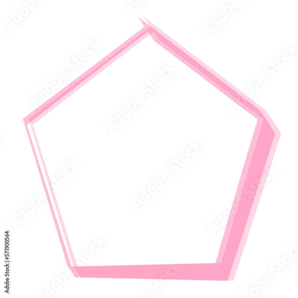 Obraz Basic Figures Shape Drawn Using Highlighter Marks
