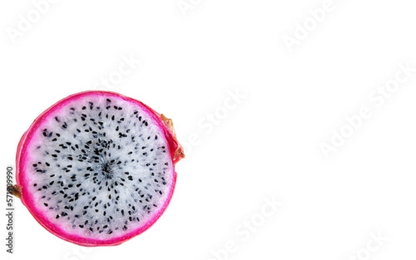 Obraz Graphic illustration with dragon fruit